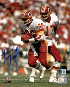Timmy Smith Autographed/Signed Washington Redskins 8x10 Photo Beckett 56839