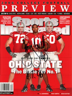 Troy Smith Autographed 8/21/2006 Sports Illustrated Magazine HT Beckett