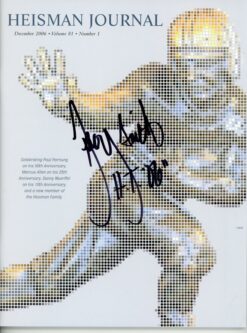 Troy Smith Autographed Ohio State Buckeyes 2006 Heisman Journal HT JSA 55992