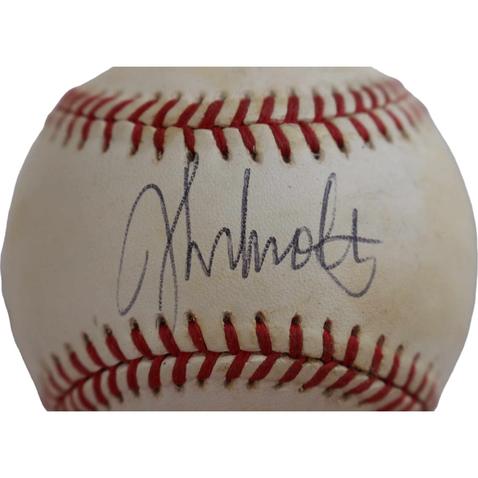 John Smoltz Autographed National League Baseball Toned Beckett 44355