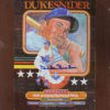 Duke Snider Autographed/Signed Los Angeles Dodgers 1984 Donruss Puzzle 13217