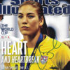 Hope Solo Autographed USA Soccer 2011 Sports Illustrated Magazine BAS 27341