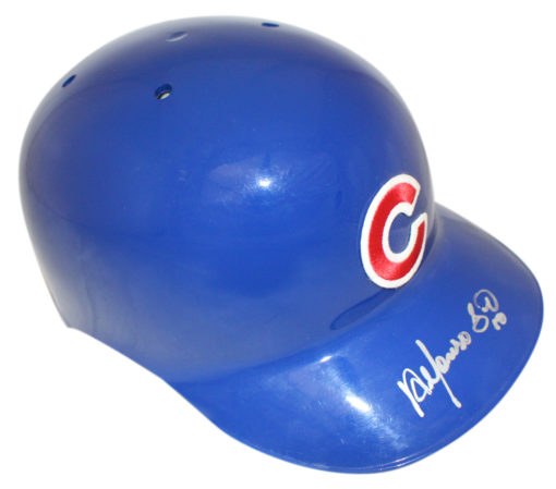 Alfonso Soriano Autographed Chicago Cubs Replica Batting Helmet JSA 24715