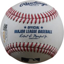 Sammy Sosa Autographed/Signed Chicago Cubs OML Baseball Beckett Witness 56405
