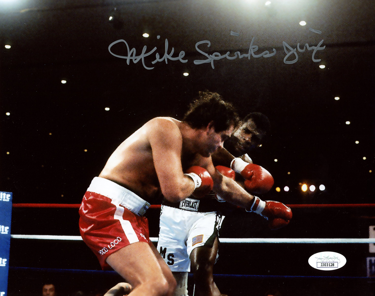 Michael Spinks Autographed/Signed Boxing 8x10 Photo JSA