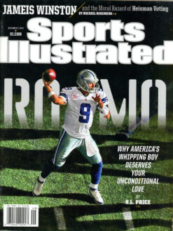 Sports Illustrated Magazine 12/2/2013 Tony Romo Cover