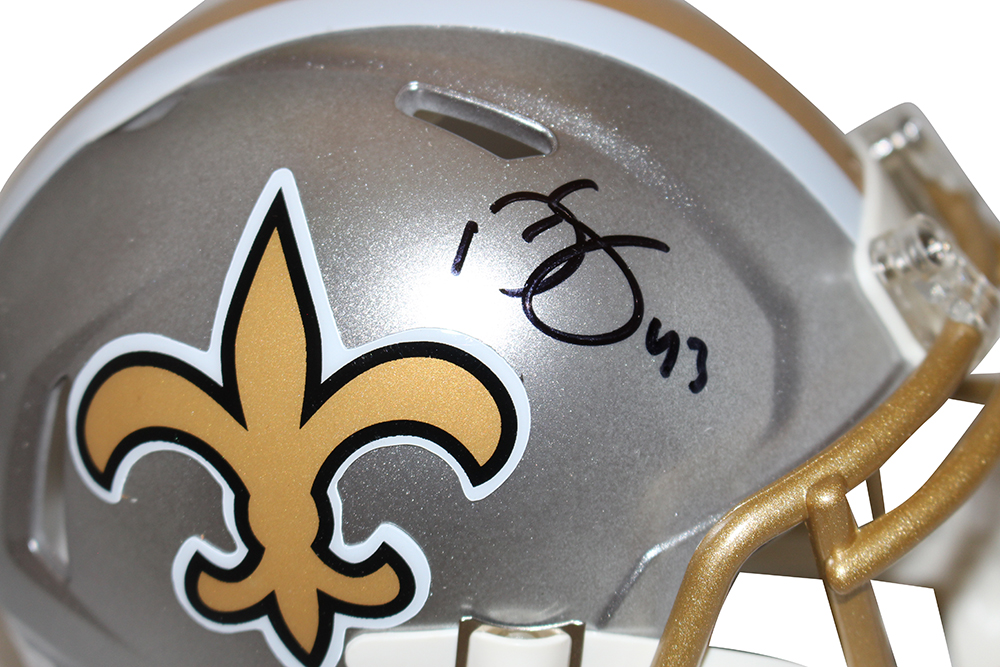 Darren Sproles Autographed New Orleans Saints Flash Mini Helmet Beckett