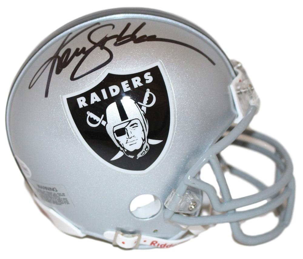 Ken Stabler Autographed/Signed Oakland Raiders Mini Helmet BAS 28099