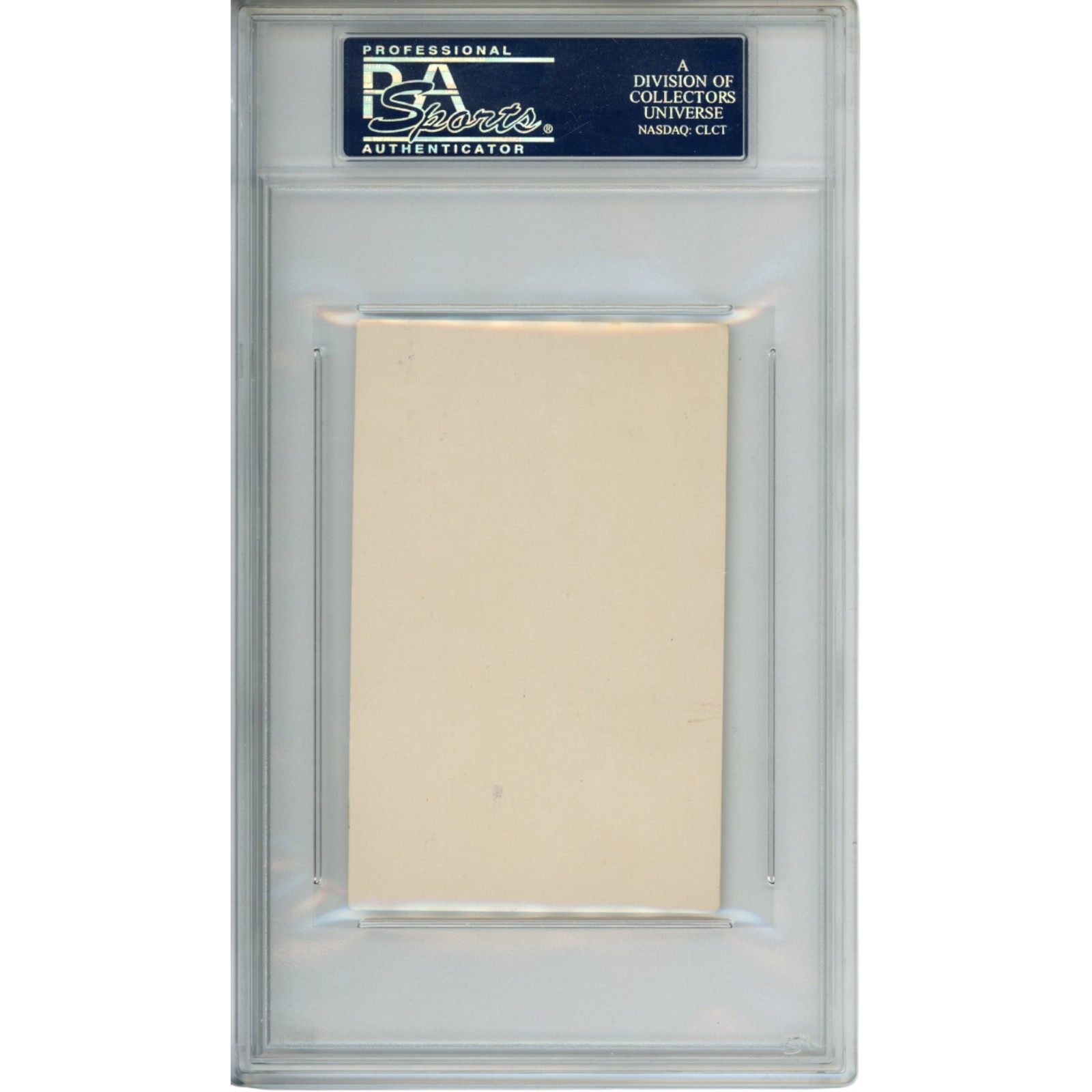 Amos Alonzo Stagg Signed University of Chicago 2 1/2 x 4" Cut PSA Slabbed 54791