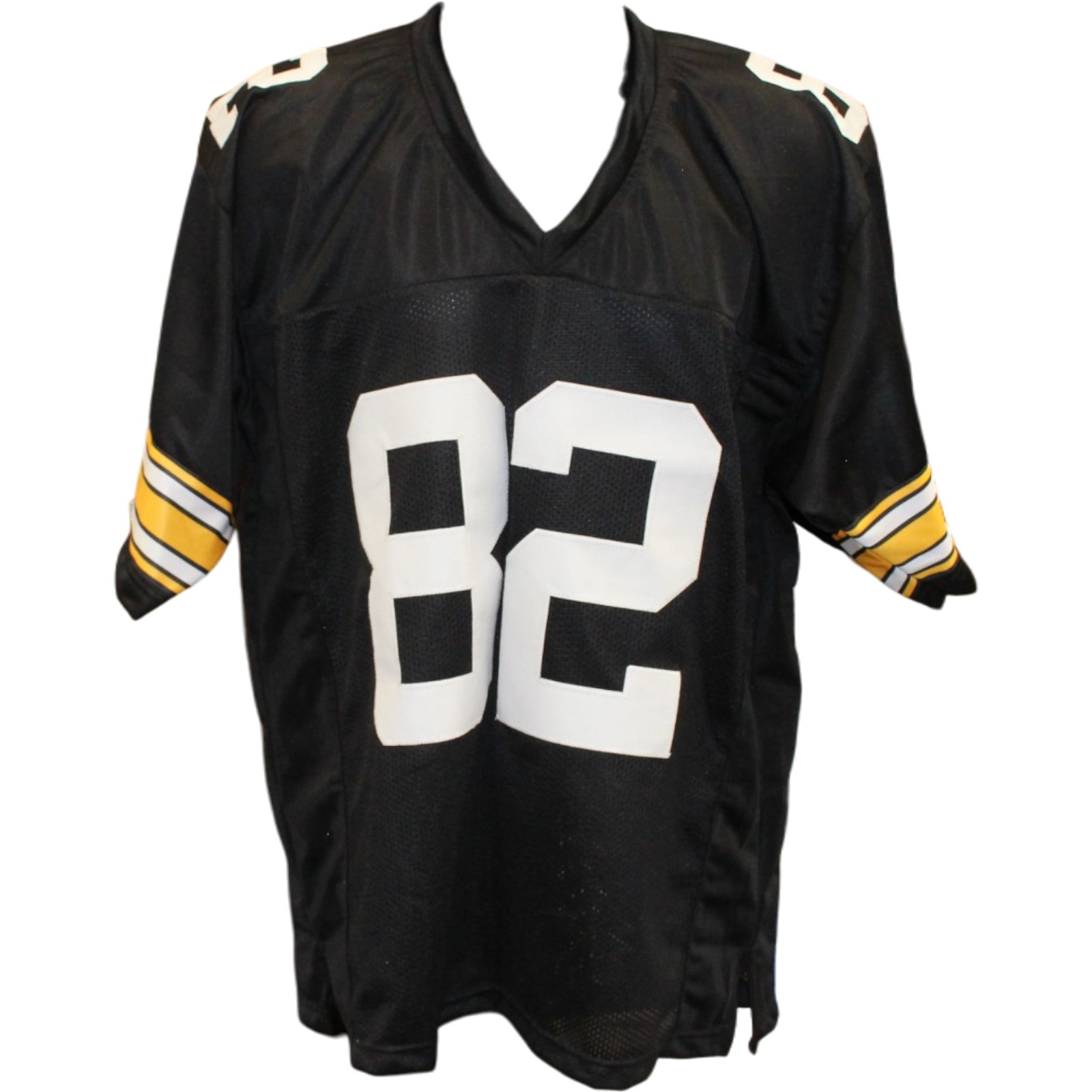 John Stallworth Autographed/Signed Pro Style Sz XL Black Jersey 57149 3 John Stallworth Autographed/Signed Pro Style Sz XL Black Jersey 57149