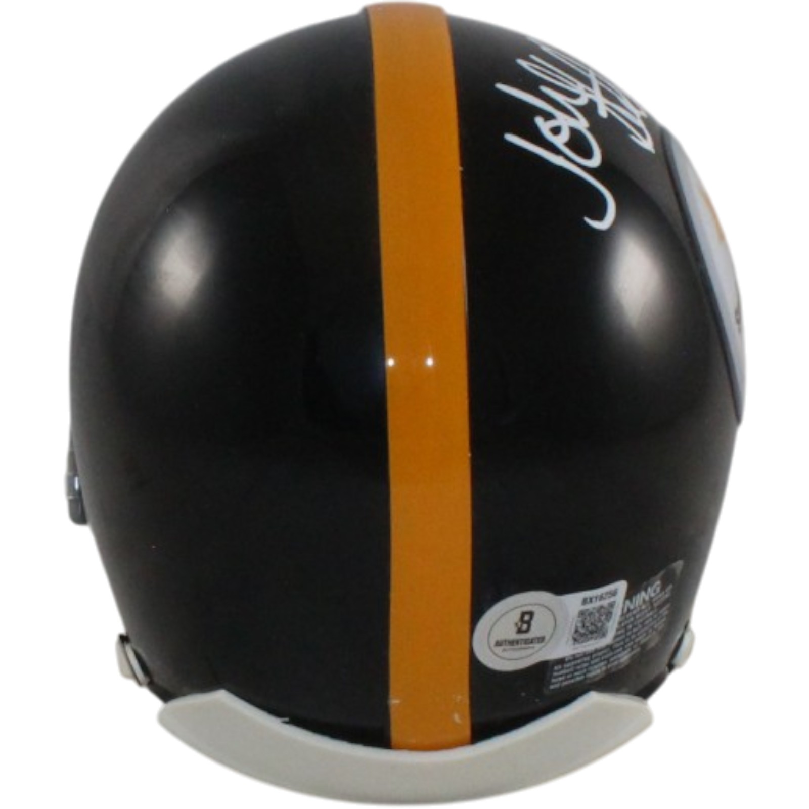 John Stallworth Signed Pittsburgh Steelers VSR4 TB Mini Helmet Beckett 57161 3 John Stallworth Signed Pittsburgh Steelers VSR4 TB Mini Helmet Beckett 57161
