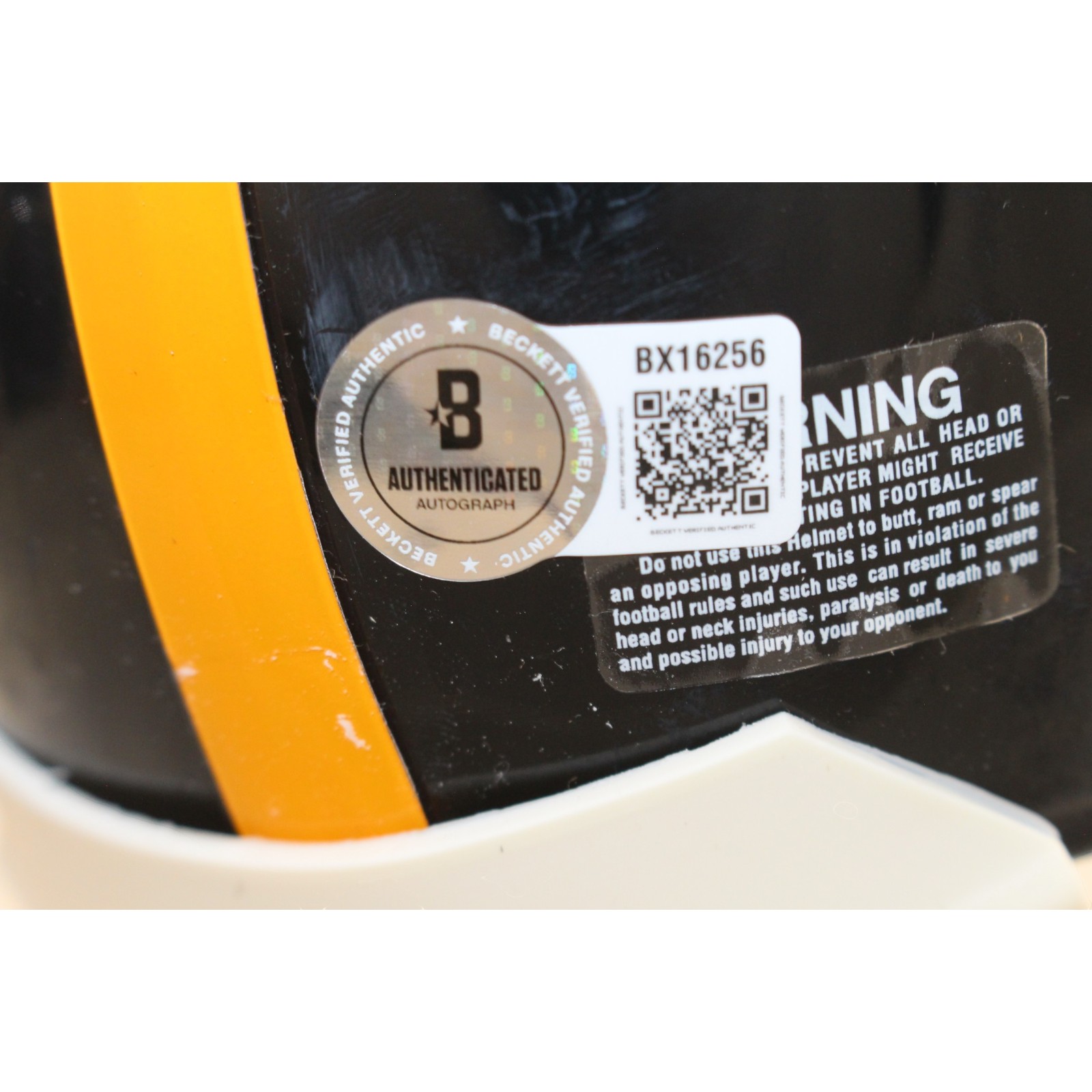 John Stallworth Signed Pittsburgh Steelers VSR4 TB Mini Helmet Beckett 57161 4 John Stallworth Signed Pittsburgh Steelers VSR4 TB Mini Helmet Beckett 57161
