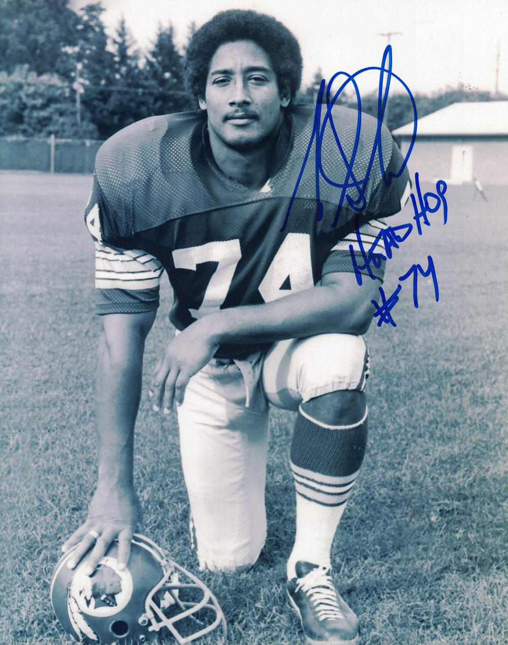 George Starke Autographed Washington Redskins 8x10 Photo Hogs 27933