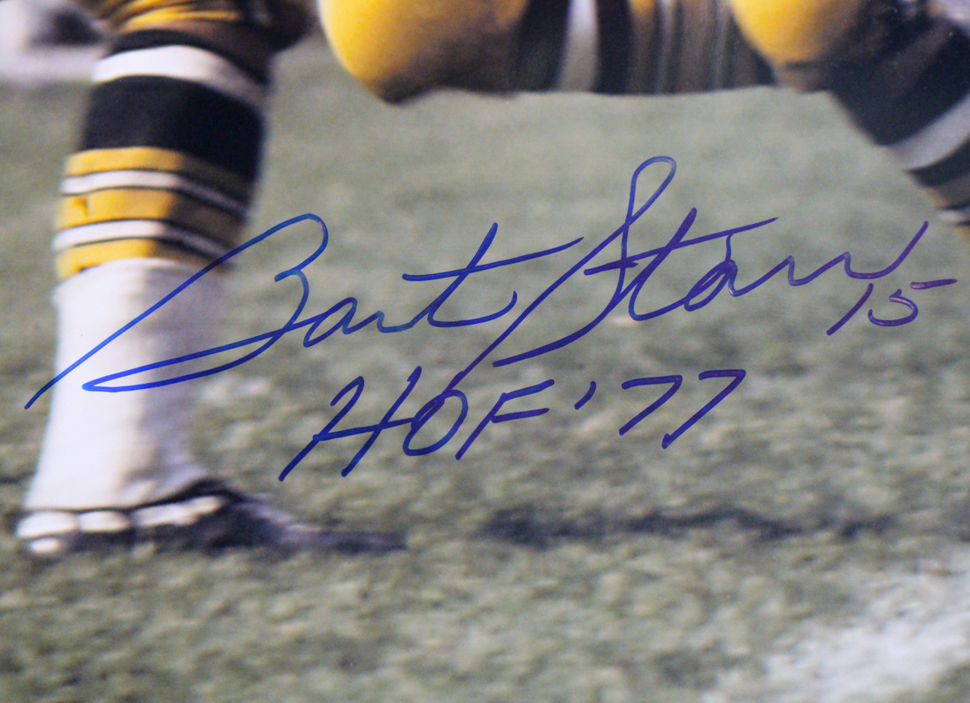 Bart Starr Autographed/Signed Green Bay Packers 16x20 Photo HOF Tristar