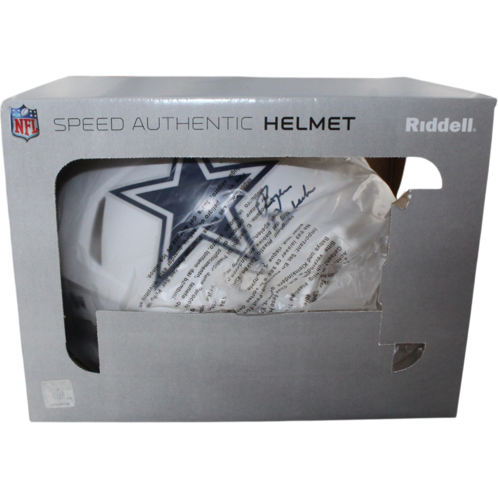 Roger Staubach Autographed Dallas Cowboys Authentic Alt Helmet Beckett W 55144 6 Roger Staubach Autographed Dallas Cowboys Authentic Alt Helmet Beckett W 55144
