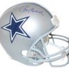 Roger Staubach Autographed/Signed Dallas Cowboys Replica Helmet BAS 25925