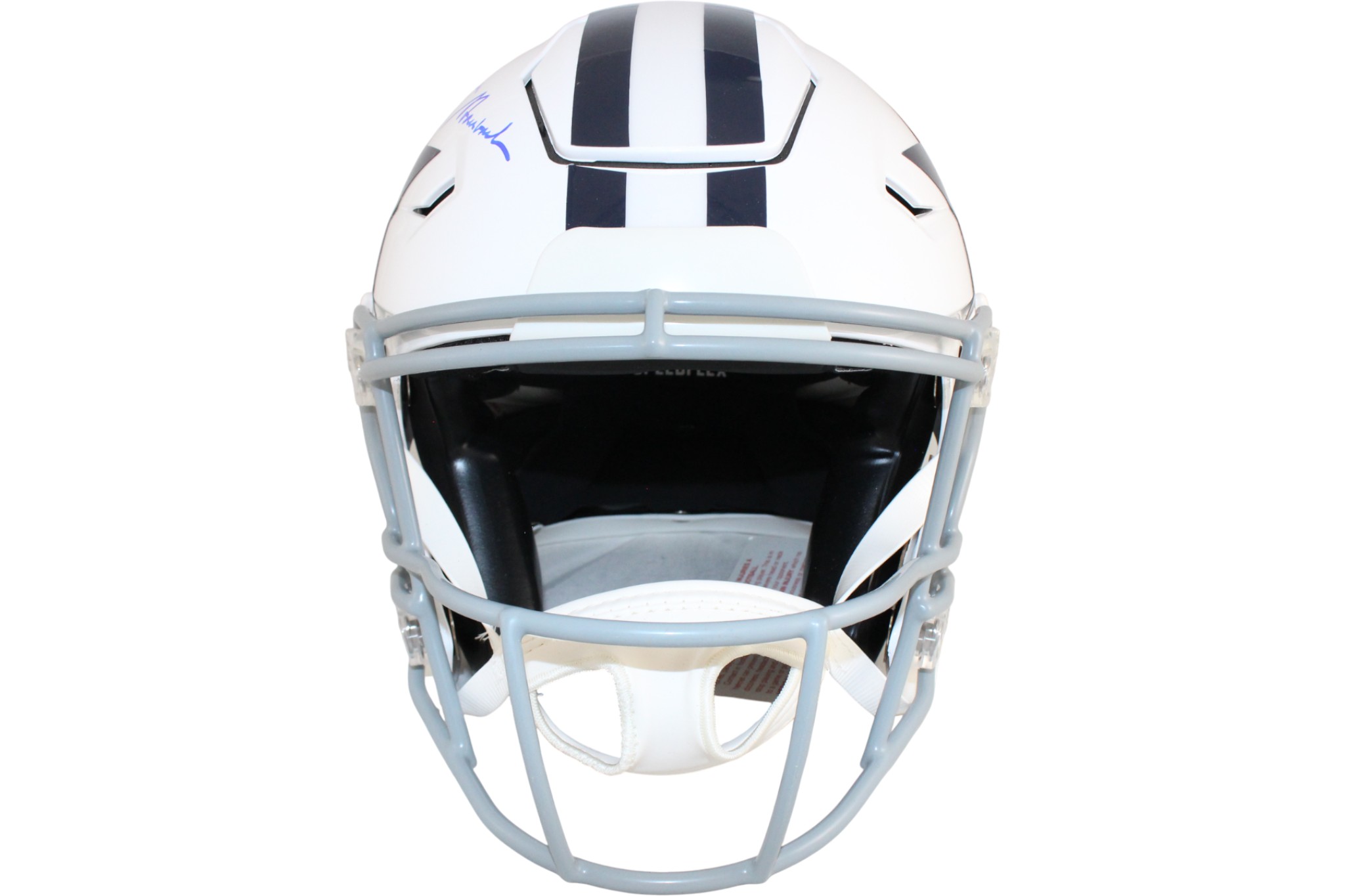 Roger Staubach Autographed Dallas Cowboys SpeedFlex TB Helmet Beckett WIT 52782
