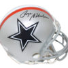 Roger Staubach Signed Dallas Cowboys 1976 Bicentennial Mini Helmet JSA 24618