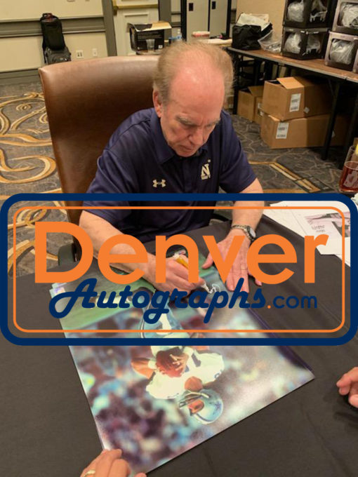 Roger Staubach Autographed/Signed Dallas Cowboys 16x20 Photo BAS 24231 PF