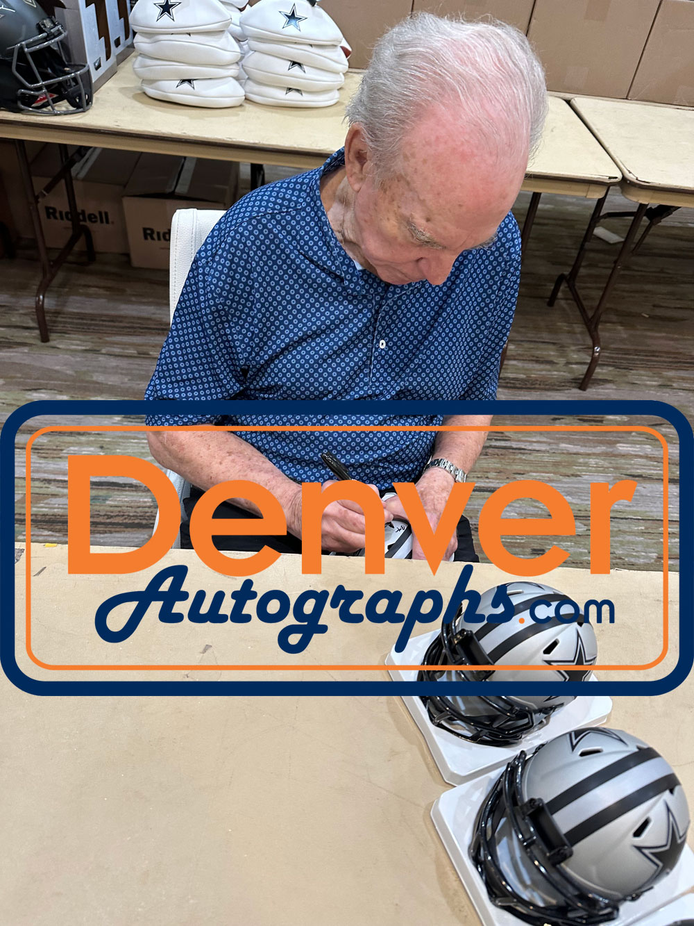 Roger Staubach Autographed Dallas Cowboys Mini Helmet Rave Beckett Witness 53207 6 Roger Staubach Autographed Dallas Cowboys Mini Helmet Rave Beckett Witness 53207