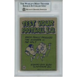 Roger Staubach Signed Dallas Cowboys 1972 Topps #200 HOF Card Beckett 47377