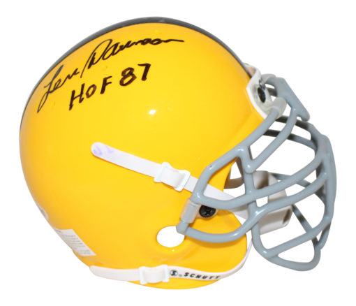 Pittsburgh Steelers Signed HOF Mini Helmet Dawson Dudley Stautner Johnson BAS 27080