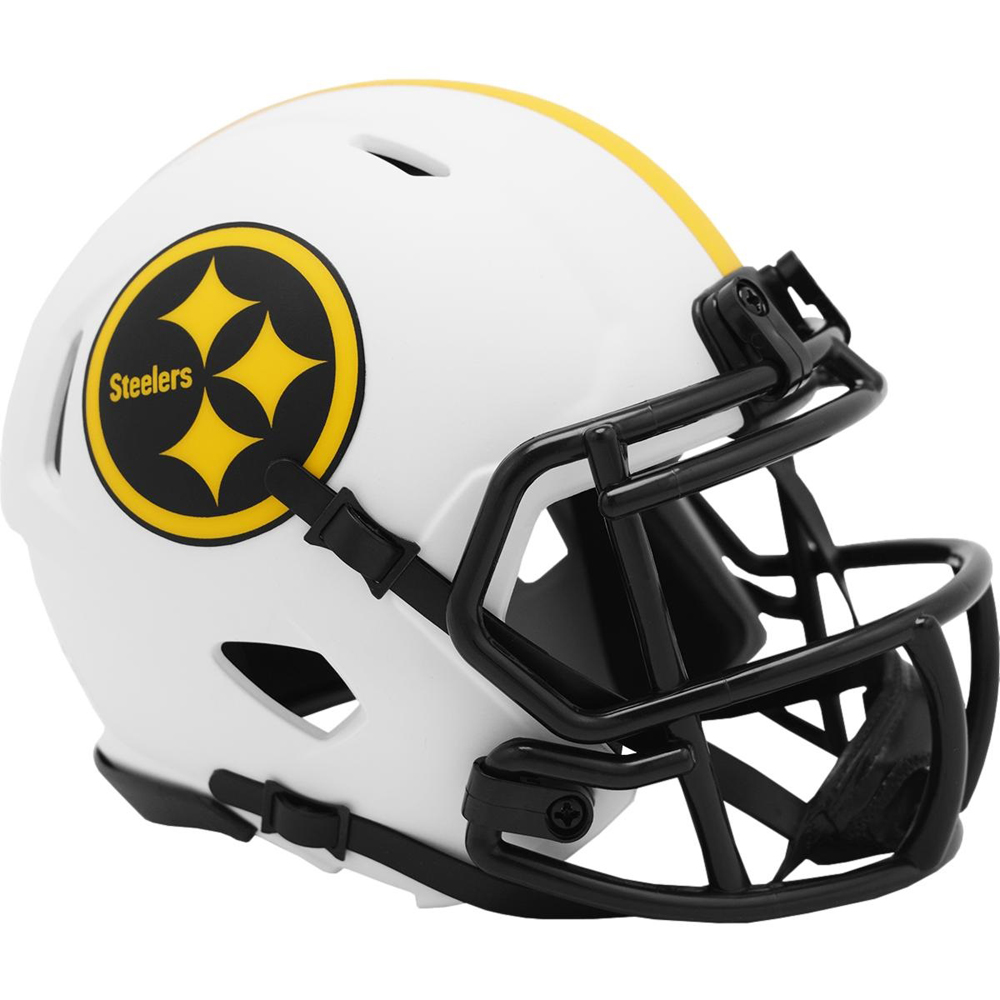 Pittsburgh Steelers Lunar Speed Mini Helmet New In Box 28718