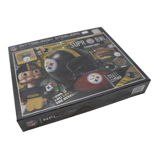 Pittsburgh Steelers 18"x24" YouTheFan 500 Piece Retro Series Puzzle