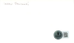 Larry Stefanki Autographed/Signed Tennis Index Card Beckett 45301
