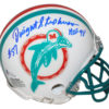 Dwight Stephenson Autographed/Signed Miami Dolphins Mini Helmet HOF BAS 25597