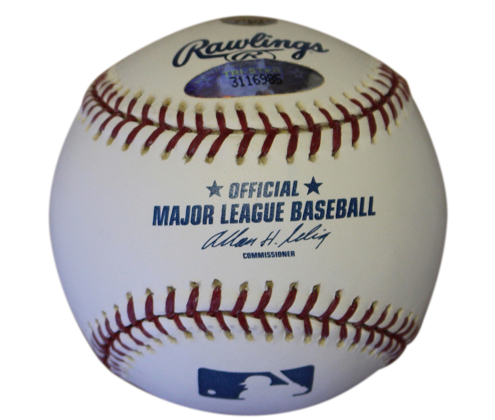 Ian Stewart Autographed/Signed Colorado Rockies OML Baseball Tristar 31048