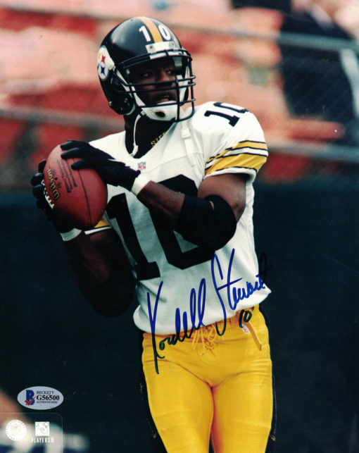 Kordell Stewart Autographed/Signed Pittsburgh Steelers 8x10 Photo BAS 27145 PF