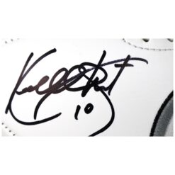 Kordell Stewart Signed Pittsburgh Steelers Logo Football Slash Beckett 52789