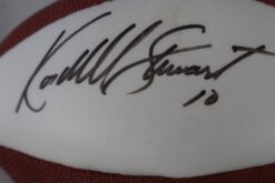 Kordell Stewart Autographed/Signed Mini Football DEFLATED AS IS Beckett 59348