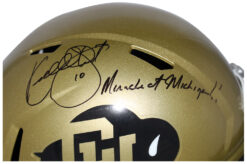 Kordell Stewart Autographed Colorado Buffaloes F/S Helmet Insc. Beckett