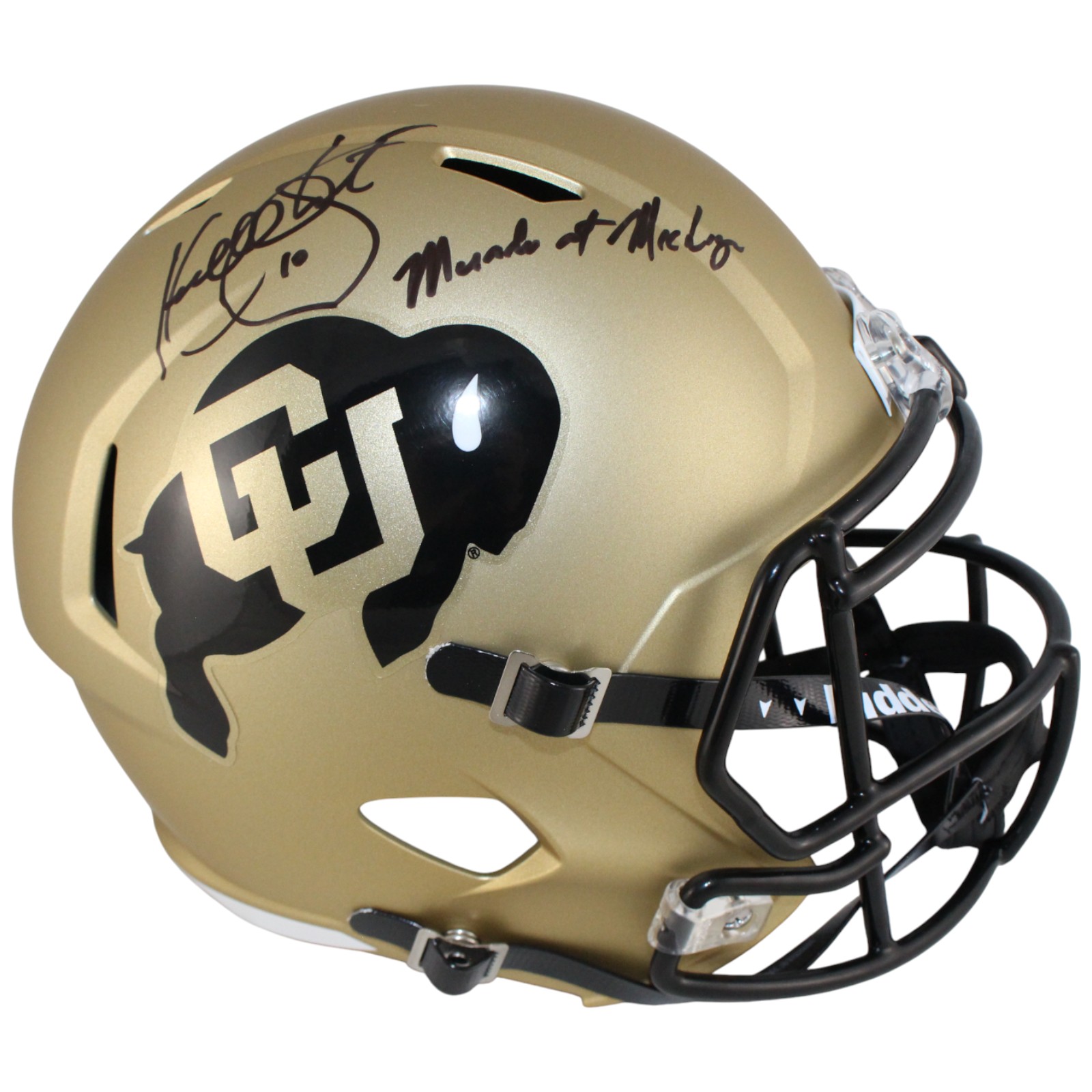 Kordell Stewart Signed Colorado Buffaloes F/S Helmet Miracle Beckett 52780 1 Kordell Stewart Signed Colorado Buffaloes F/S Helmet Miracle Beckett 52780