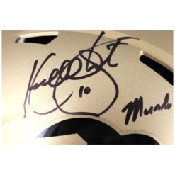 Kordell Stewart Signed Colorado Buffaloes F/S Helmet Miracle Beckett 52780