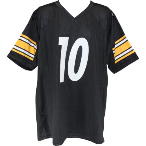 Kordell Stewart Autographed/Signed Pro Style XL Black Jersey Slash Beckett 52786