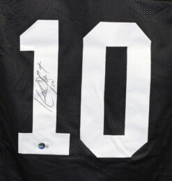 Kordell Stewart Autographed/Signed College Style Black Jersey Beckett