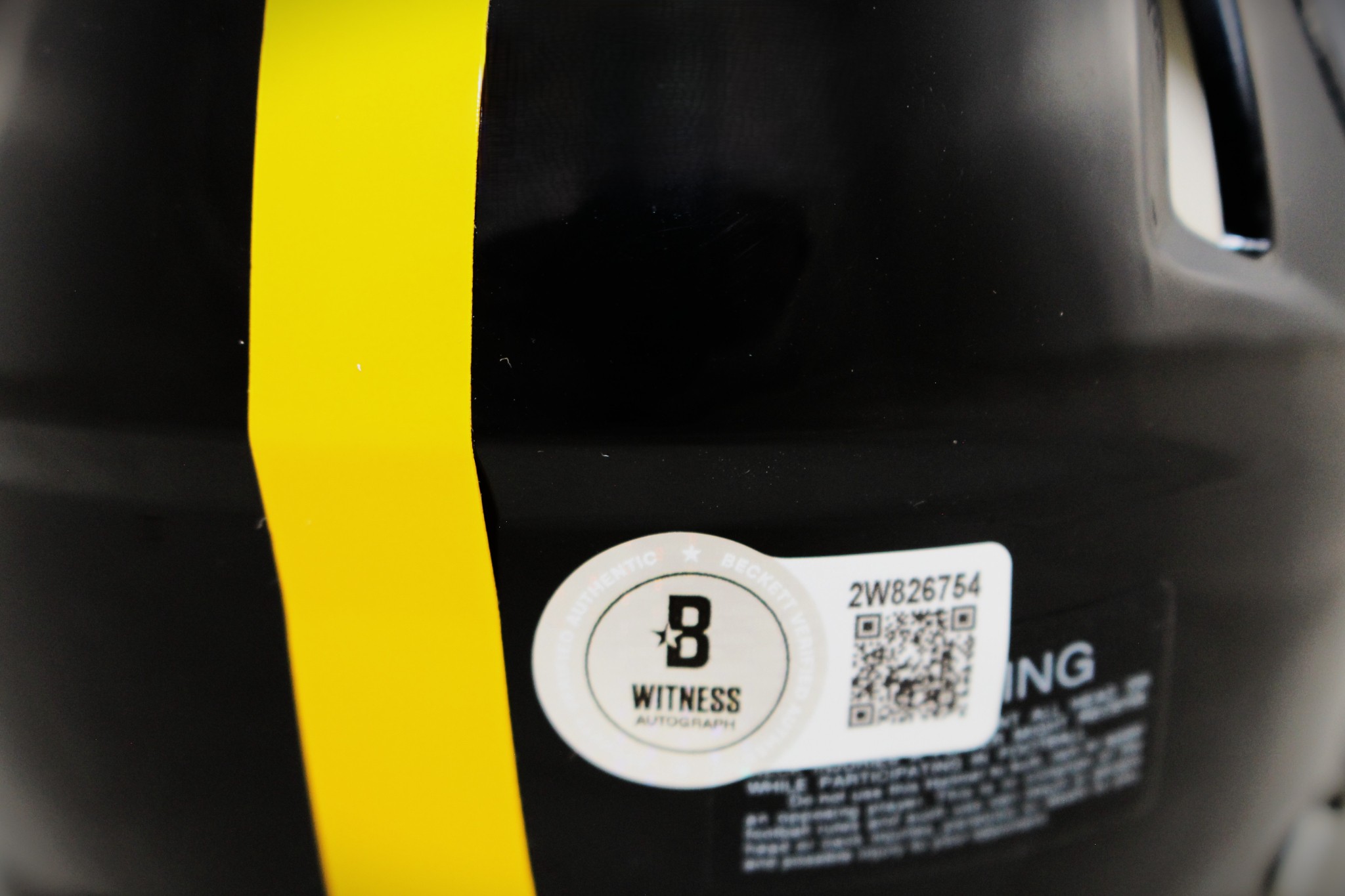 Kordell Stewart Autographed Pittsburgh Steelers Mini Helmet Slash Beckett 52794 4 Kordell Stewart Autographed Pittsburgh Steelers Mini Helmet Slash Beckett 52794