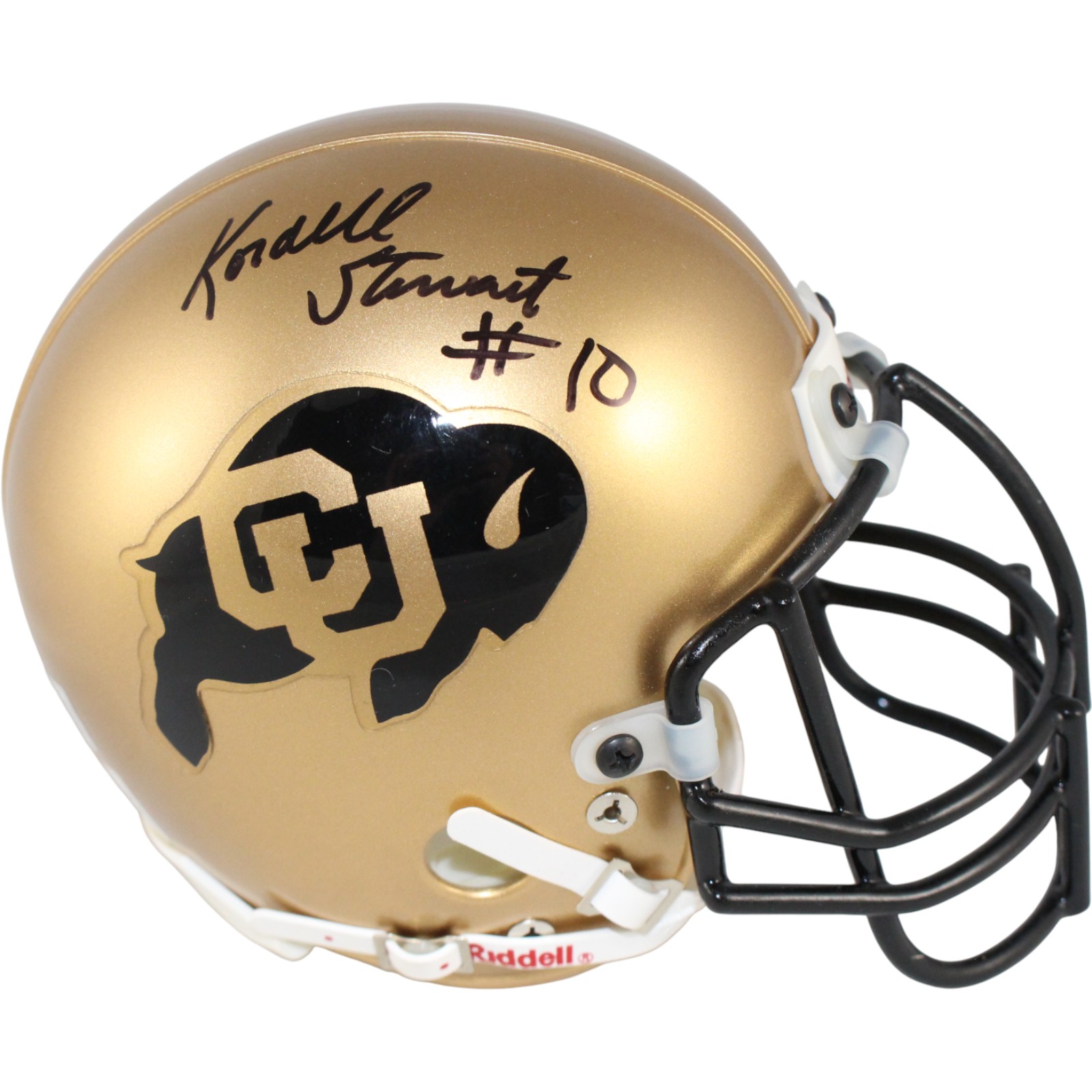 Rashaan Salaam Kordell Stewart Signed Colorado Buffaloes Mini Helmet BAS 52865 3 Rashaan Salaam Kordell Stewart Signed Colorado Buffaloes Mini Helmet BAS 52865