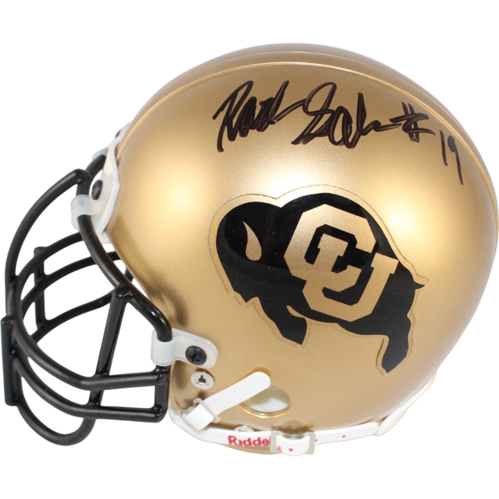 Rashaan Salaam Kordell Stewart Signed Colorado Buffaloes Mini Helmet BAS 52865 5 Rashaan Salaam Kordell Stewart Signed Colorado Buffaloes Mini Helmet BAS 52865