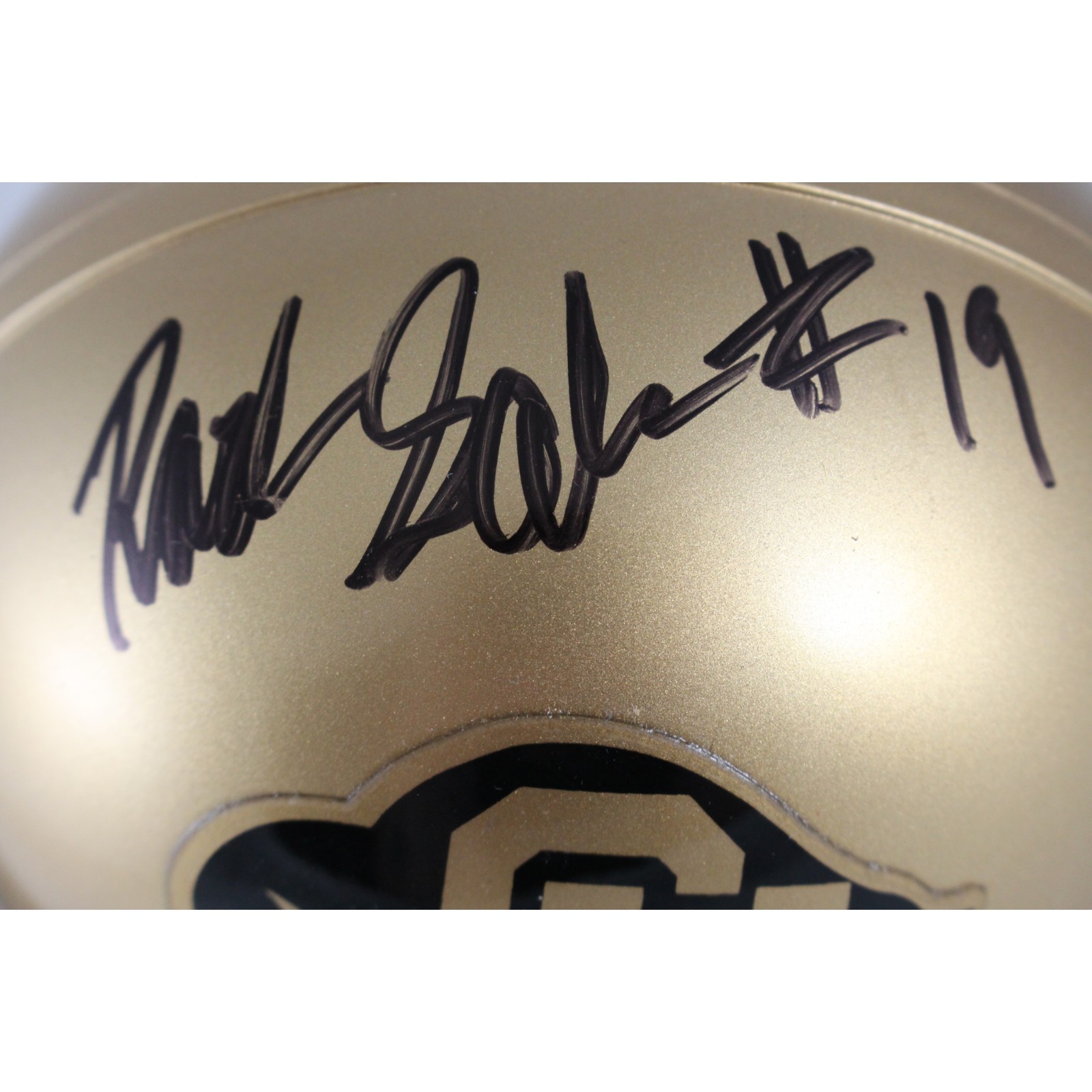 Rashaan Salaam Kordell Stewart Signed Colorado Buffaloes Mini Helmet BAS 52865 6 Rashaan Salaam Kordell Stewart Signed Colorado Buffaloes Mini Helmet BAS 52865