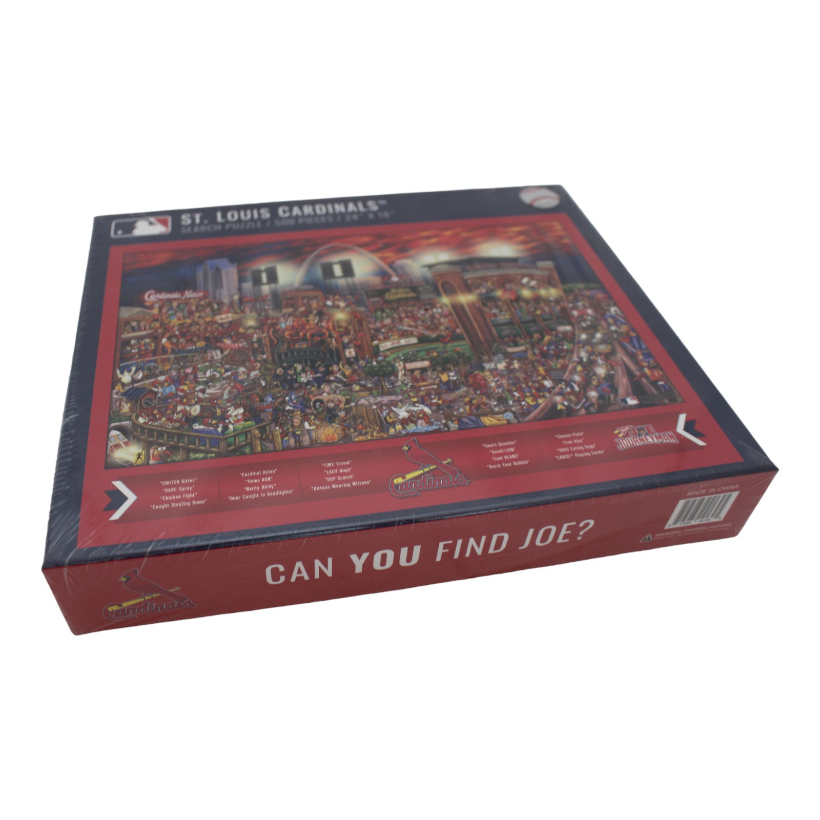 St Louis Cardinals 18"x24" YouTheFan 500 Piece Joe Journeyman Puzzle