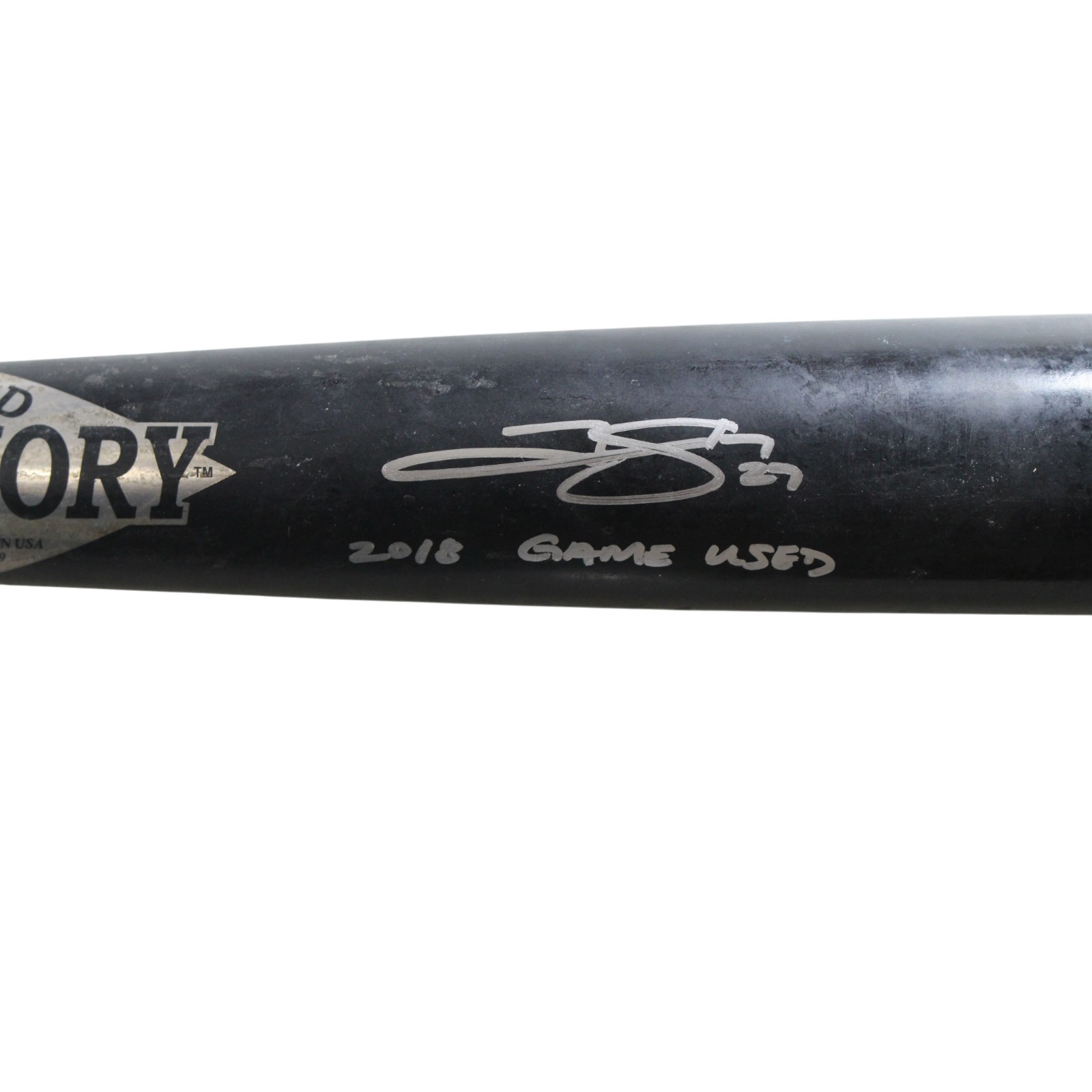 Trevor Story Signed Colorado Rockies Game Used '18 Old Hickory Bat Beckett 57824 5 Trevor Story Signed Colorado Rockies Game Used '18 Old Hickory Bat Beckett 57824