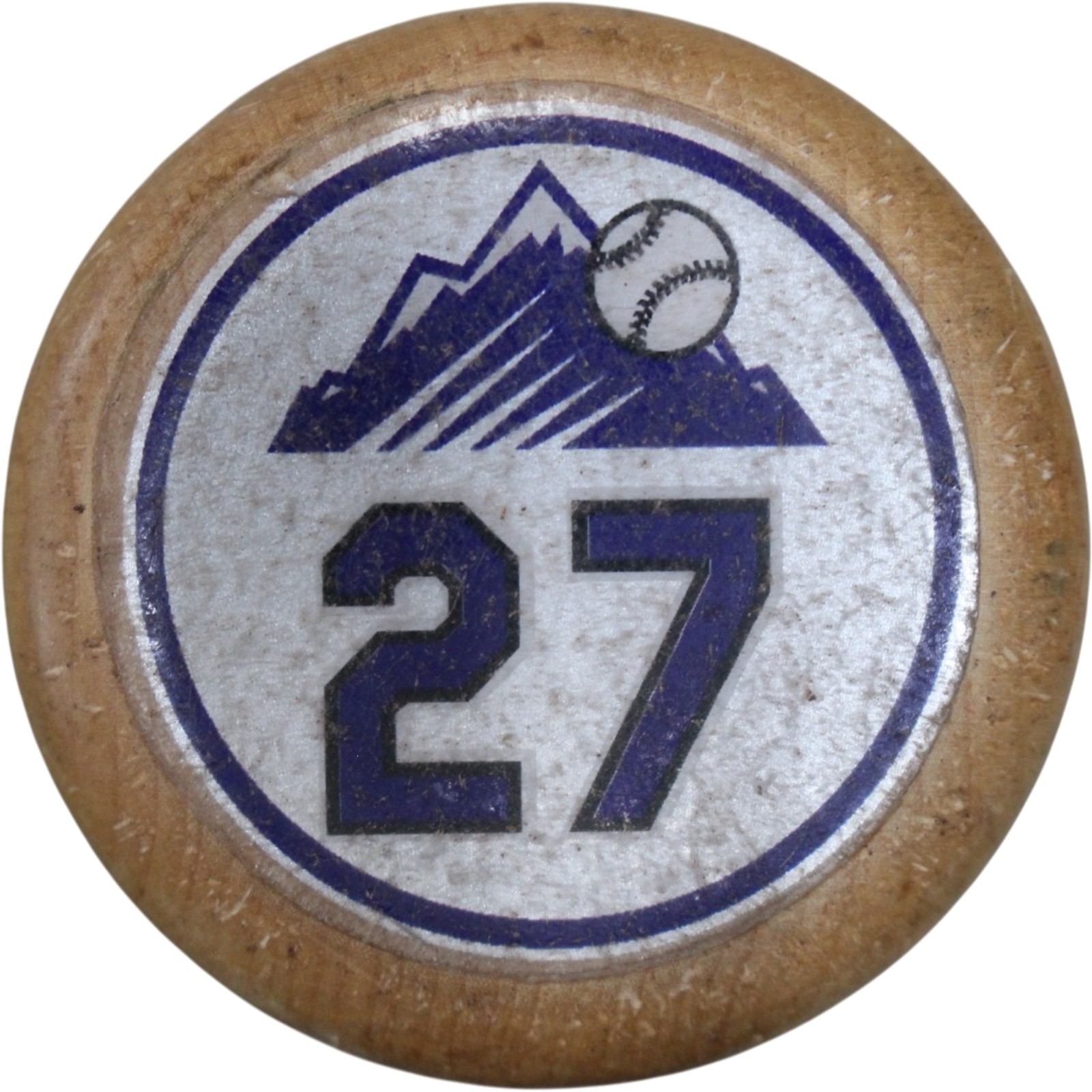Trevor Story Signed Colorado Rockies Game Used '19 Old Hickory Bat Beckett 57823 6 Trevor Story Signed Colorado Rockies Game Used '19 Old Hickory Bat Beckett 57823