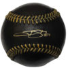 Trevor Story Autographed/Signed Colorado Rockies Black OML Baseball JSA 24187