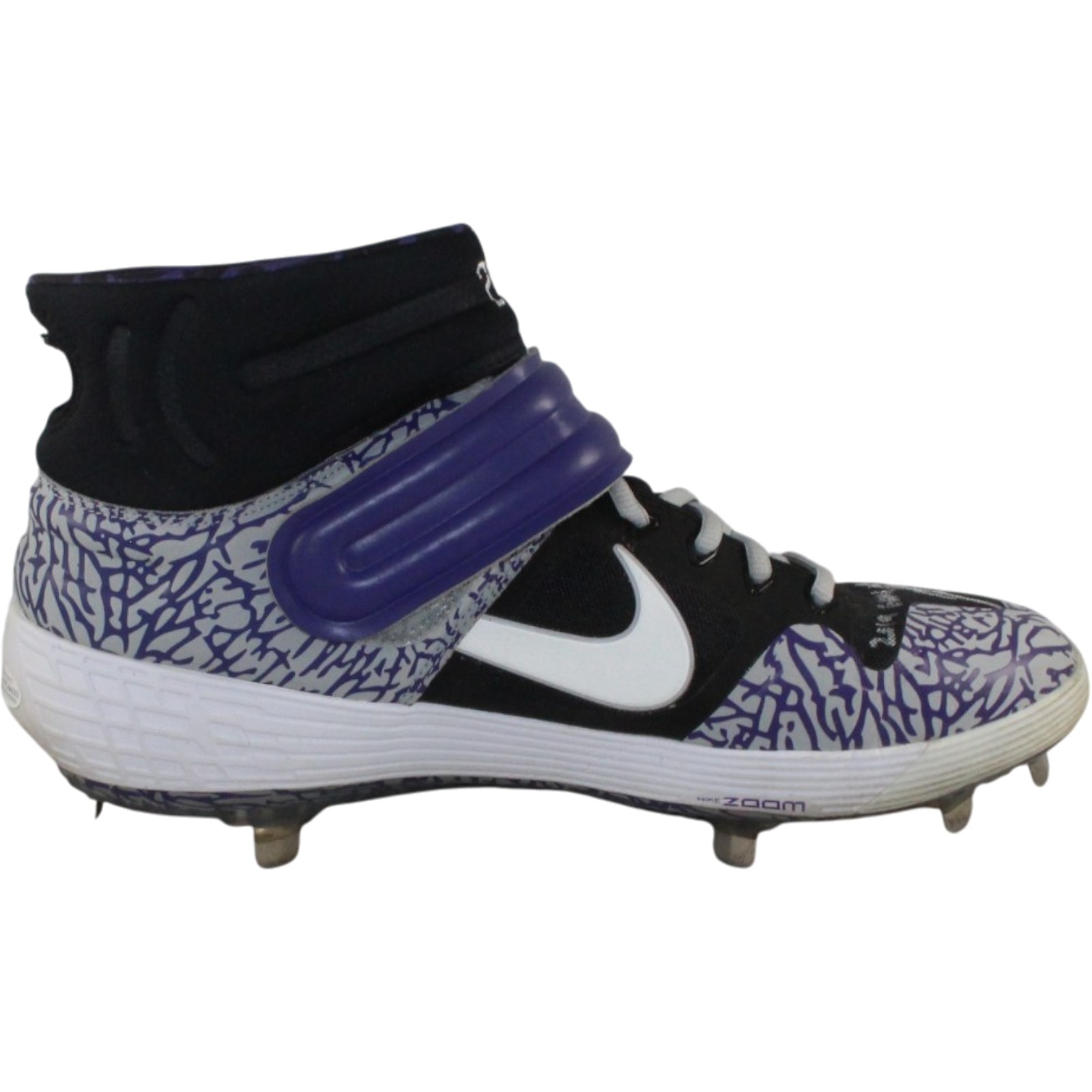 Trevor Story Signed Colorado Rockies Game Used Left Cleat Nike Beckett 57820 2 Trevor Story Signed Colorado Rockies Game Used Left Cleat Nike Beckett 57820