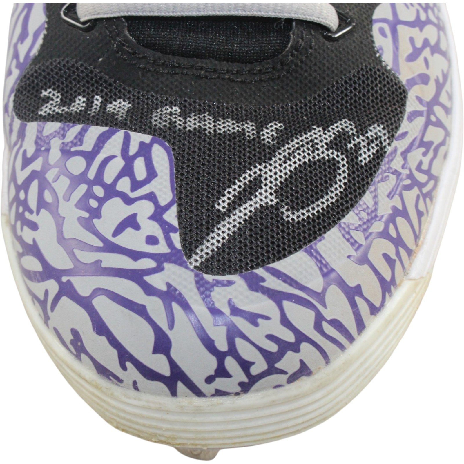 Trevor Story Signed Colorado Rockies Game Used Left Cleat Nike Beckett 57820 7 Trevor Story Signed Colorado Rockies Game Used Left Cleat Nike Beckett 57820