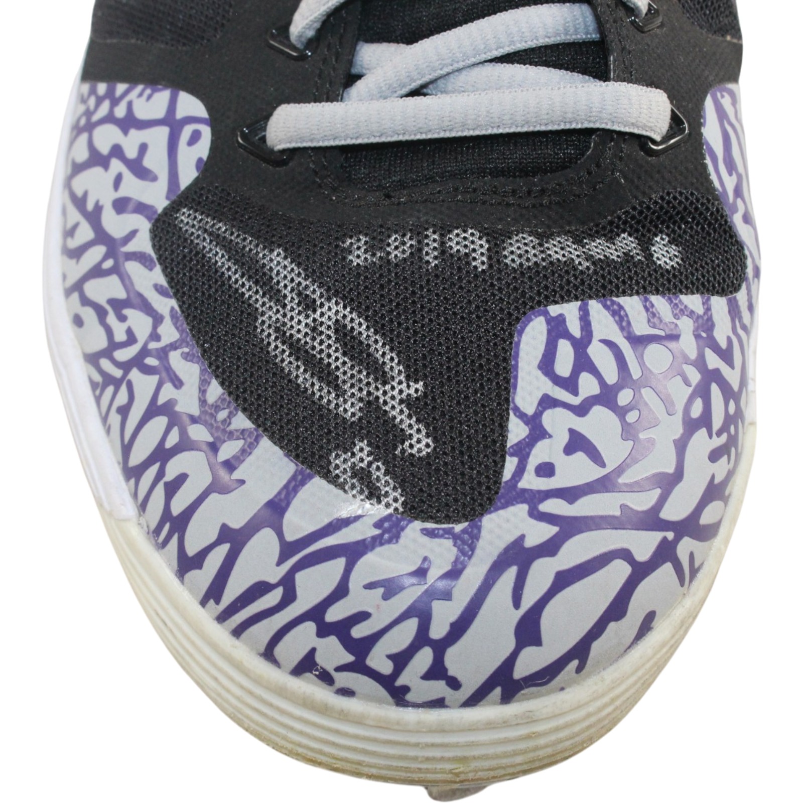 Trevor Story Signed Colorado Rockies Game Used Right Cleat Nike Beckett 57821 7 Trevor Story Signed Colorado Rockies Game Used Right Cleat Nike Beckett 57821